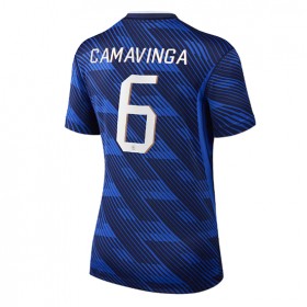 Frankrike Eduardo Camavinga #6 Hjemme skjorte til dame VM 2026 Kortermet